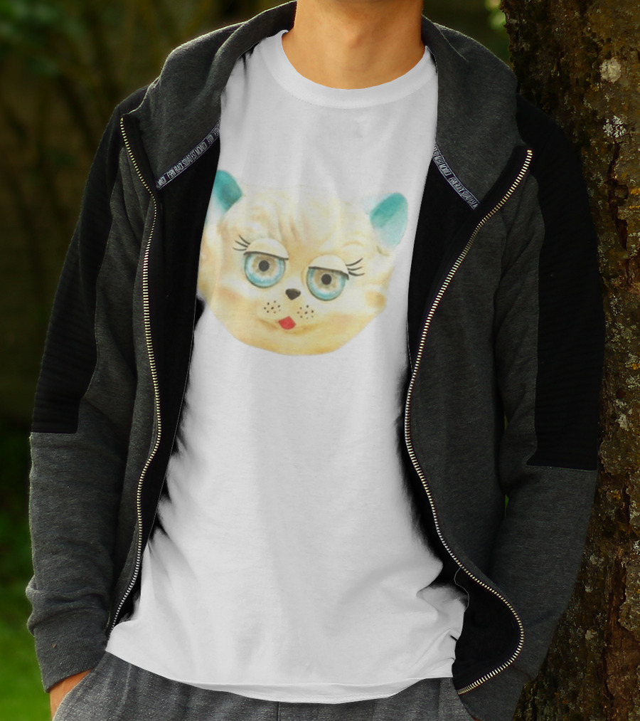 Carl Radke Valentino Le Chat De La Maison Vintage Cat Figurine T-Shirt