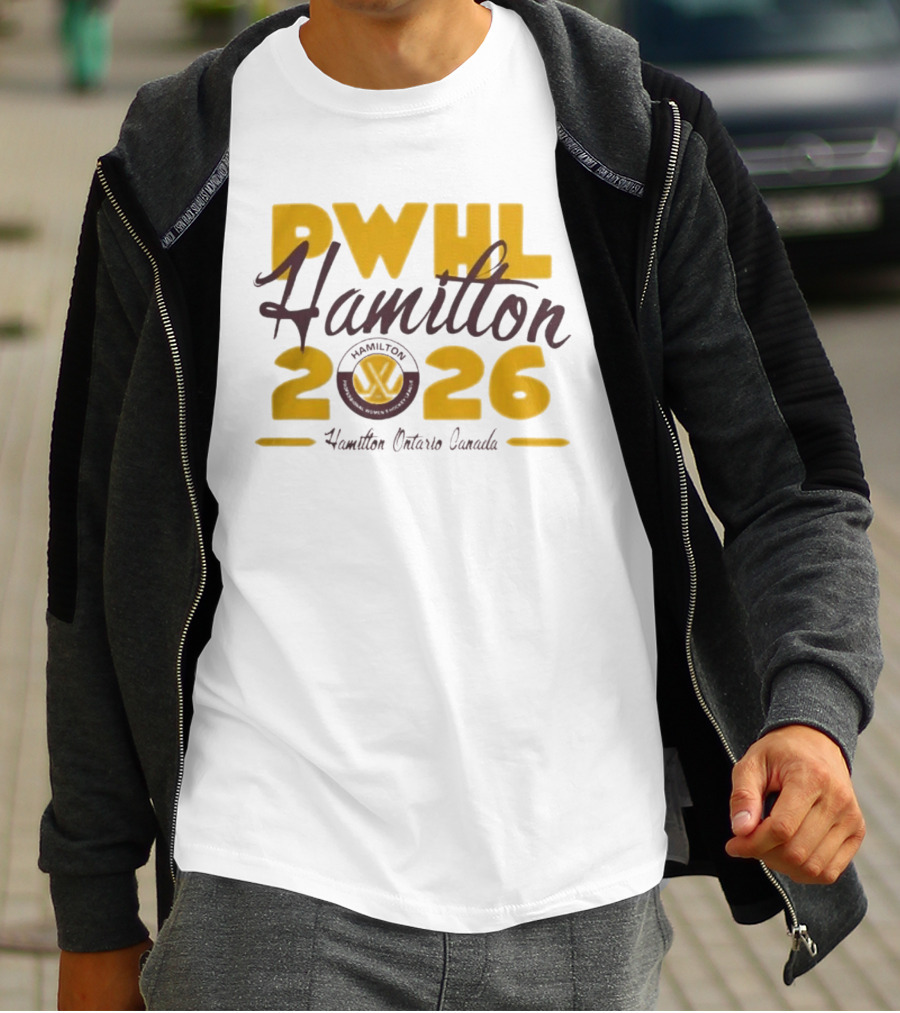 PWHL Hamilton 2026 Ontario Canada Hamilton Pour Enfants Stadium Essentials T-Shirt