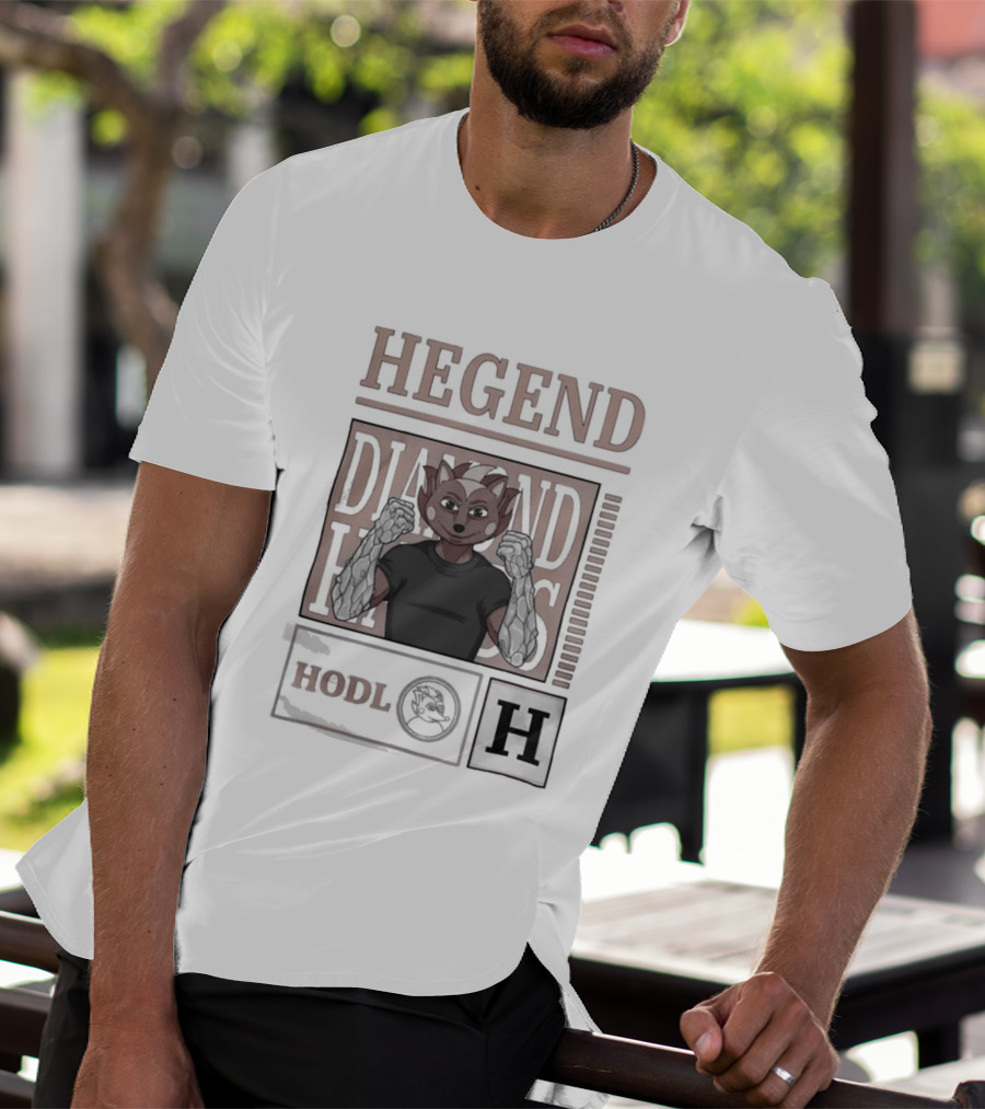 Hegend Diamond Hands Hodl H T-Shirt