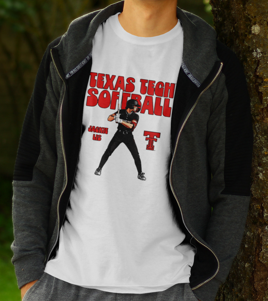 Texas Tech Red Raiders Jackie Lis Softball Player T-Shirt