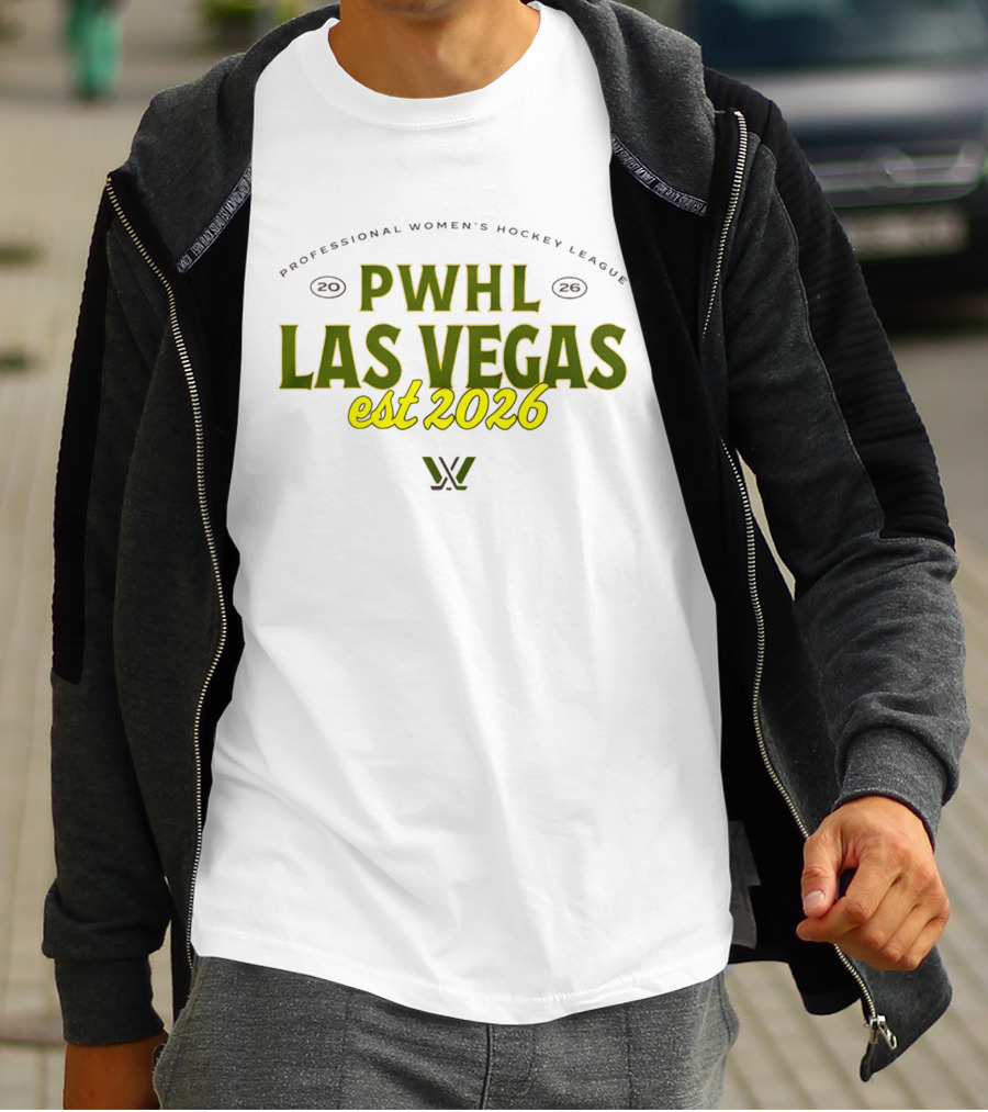 Professional Women's Hockey League Las Vegas 2026 Centennial T-Shirt