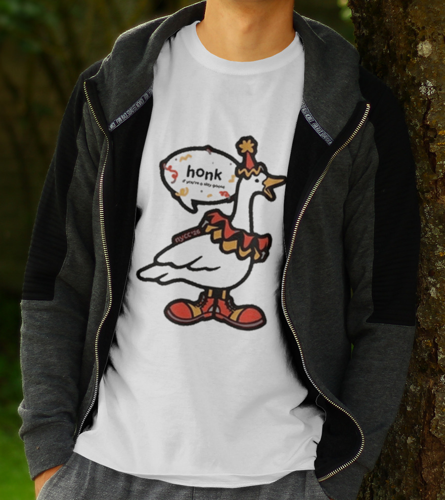 NYCC 2026 Silly Goose Honk Jester Costume T-Shirt