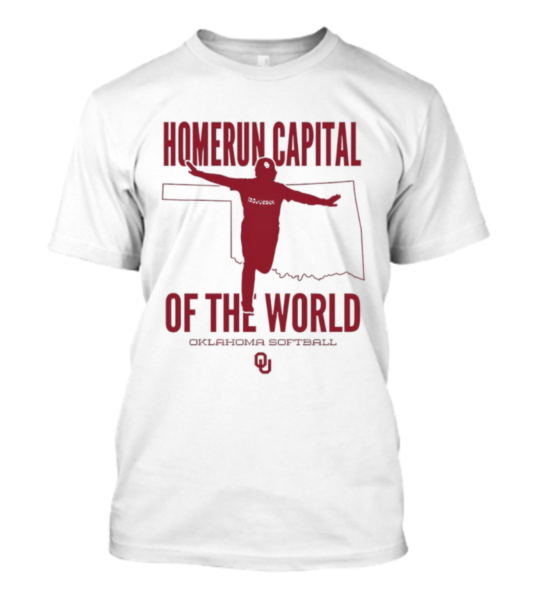 Oklahoma Softball Homerun Capital Of The World T-Shirt