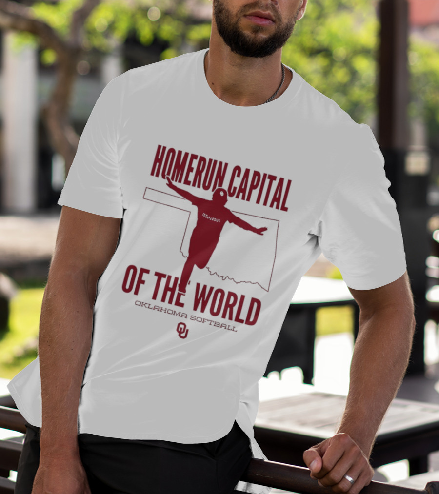 Oklahoma Softball Homerun Capital Of The World T-Shirt