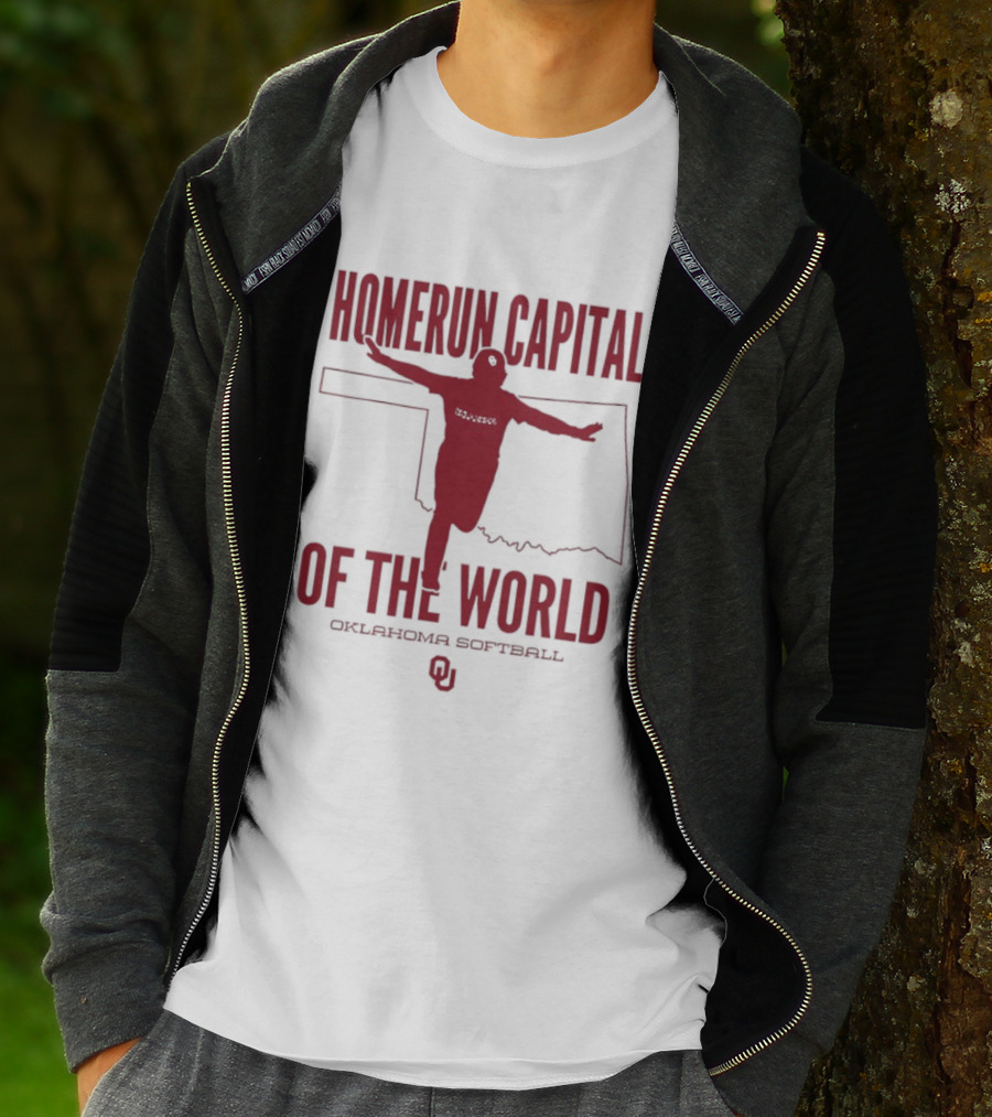 Oklahoma Softball Homerun Capital Of The World T-Shirt