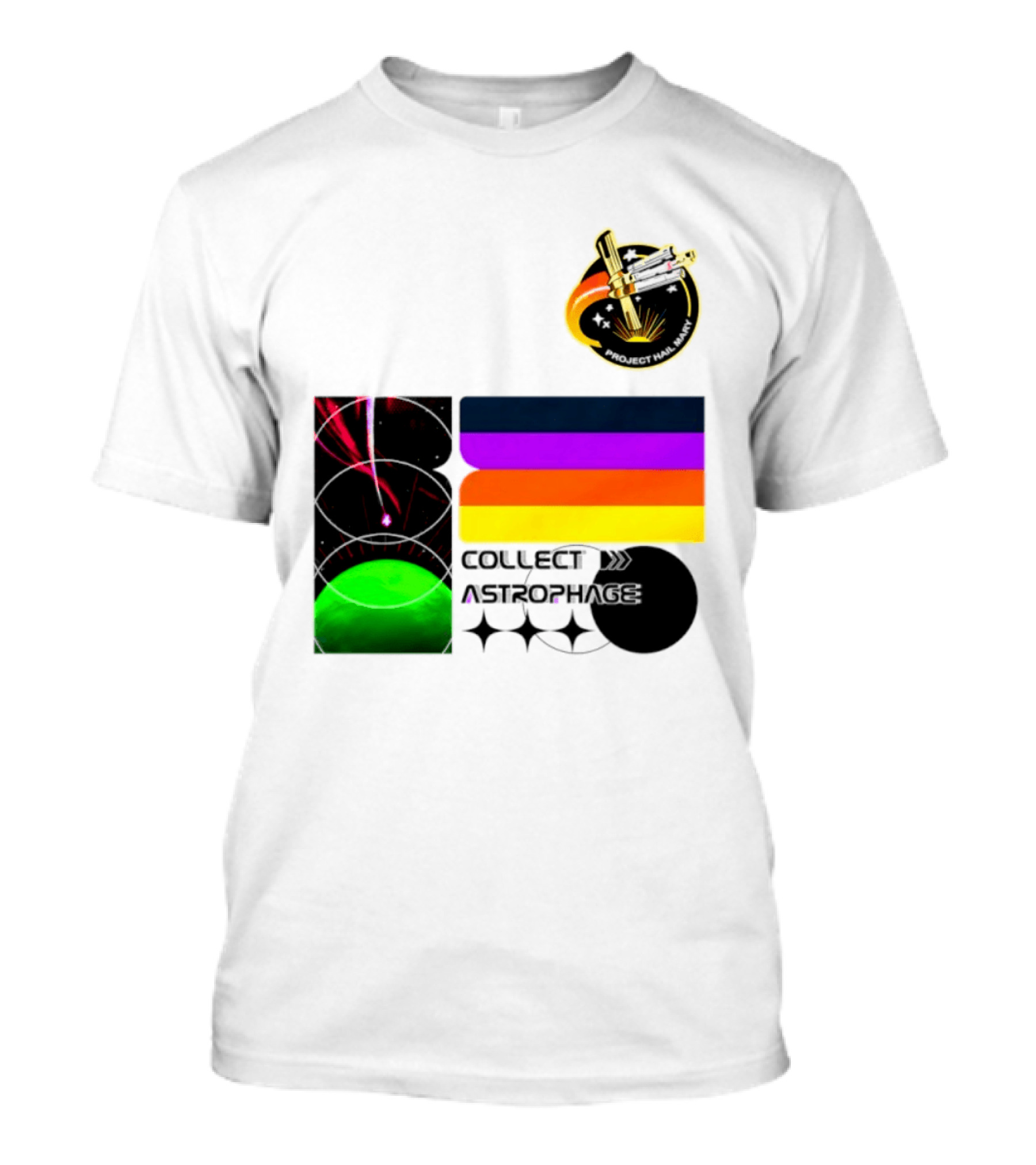 Project Hail Mary Collect Astrophage Science Fiction Spacecraft T-Shirt