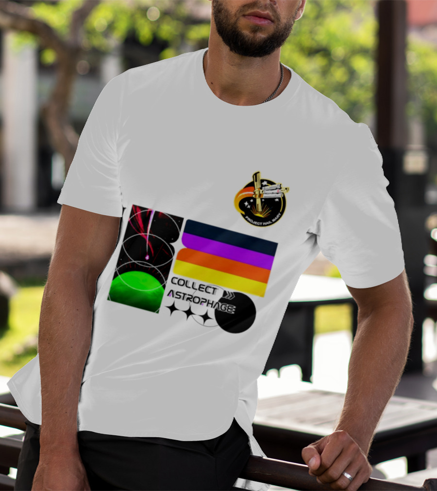 Project Hail Mary Collect Astrophage Science Fiction Spacecraft T-Shirt