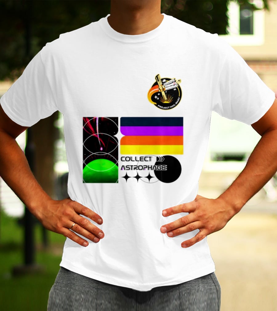 Project Hail Mary Collect Astrophage Science Fiction Spacecraft T-Shirt