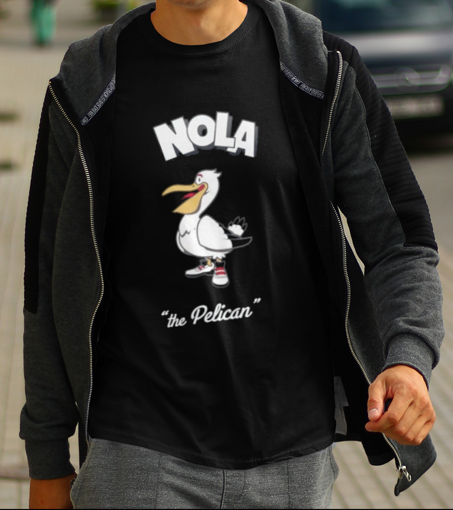 New Orleans Pelicans Nola The Pelican NBA Toons T-Shirt