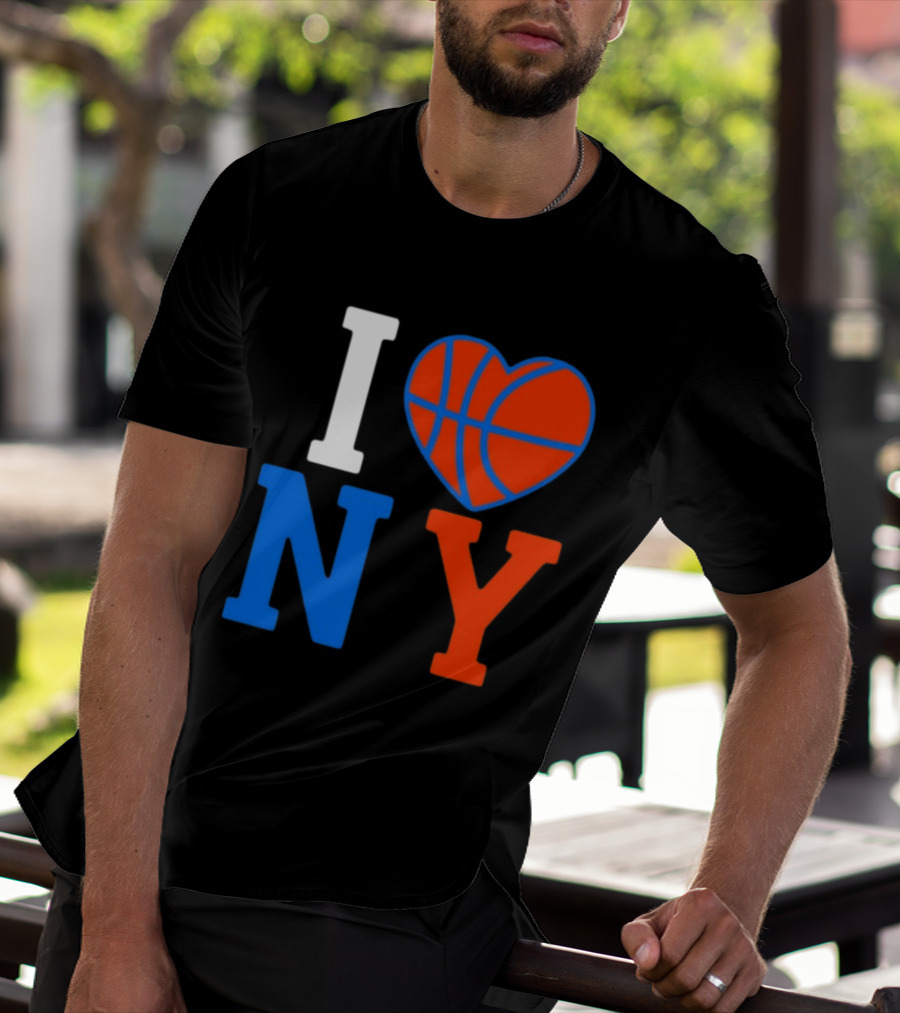 New York Knicks I Heart NY Basketball T-Shirt