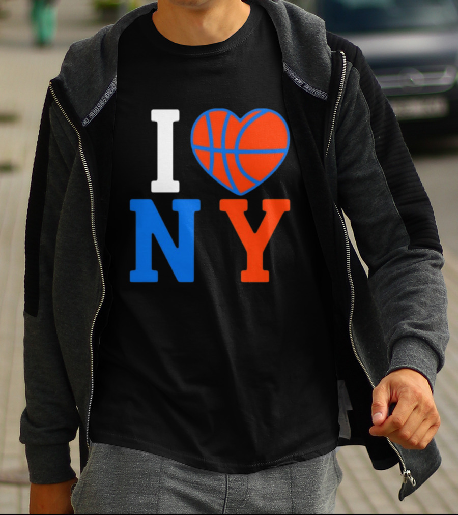 New York Knicks I Heart NY Basketball T-Shirt