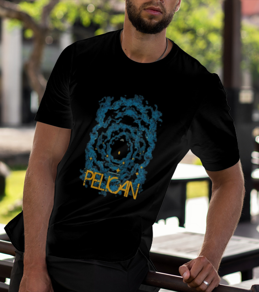 Pelican May 15 2026 Doomroosje Nijmegen Netherlands Blue Abstract T-Shirt