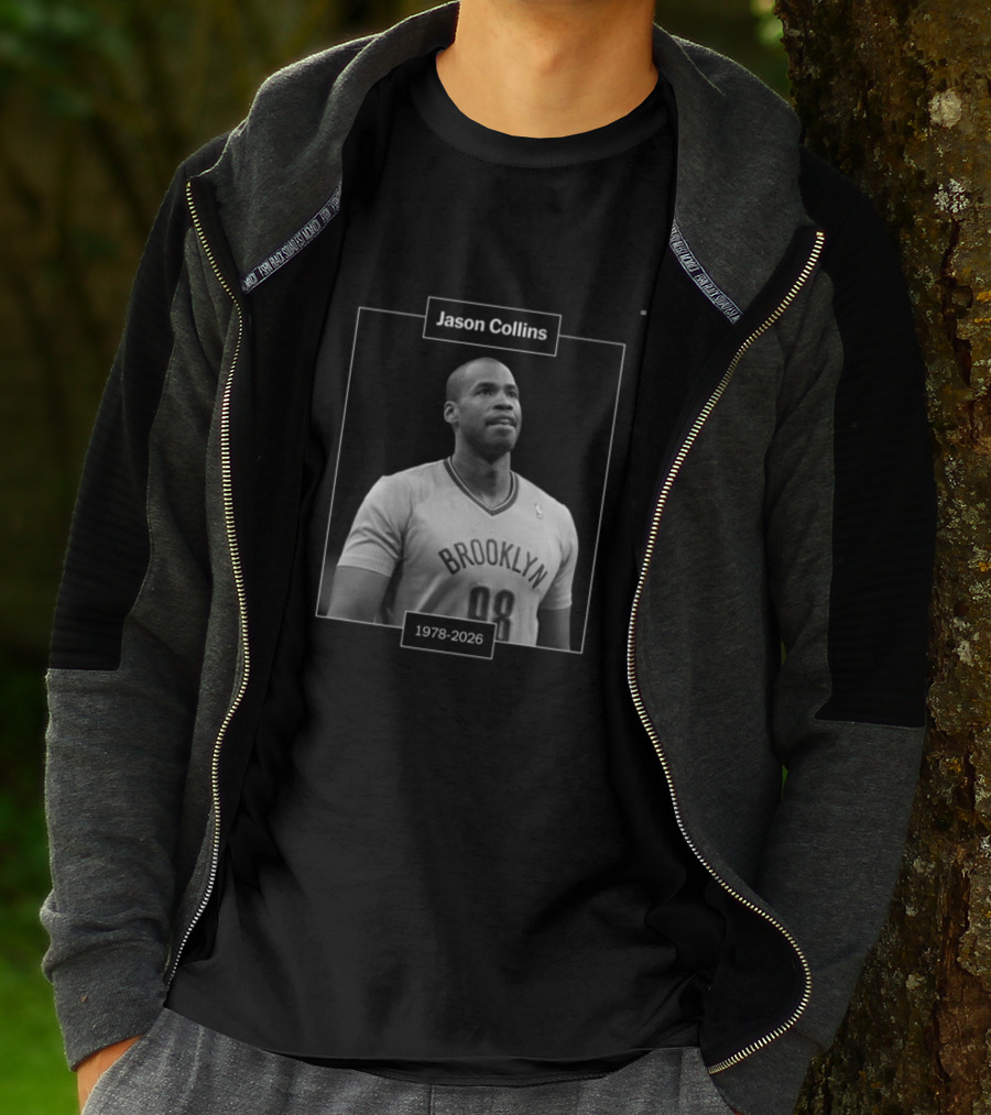 Jason Collins 1978 2026 Brooklyn Basketball T-Shirt