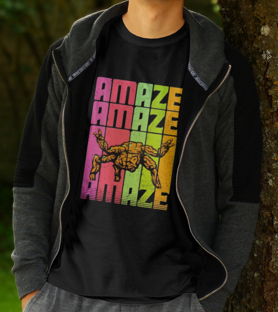 Rocky Project Hail Mary Amaze Amaze Amaze Colorful Alien T-Shirt