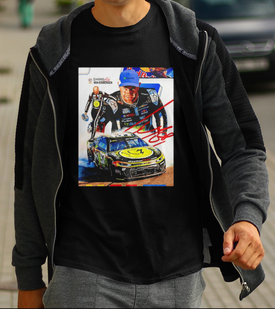 Shane Van Gisbergen NASCAR Red Bull New Zealander Racing Driver #97 T-Shirt