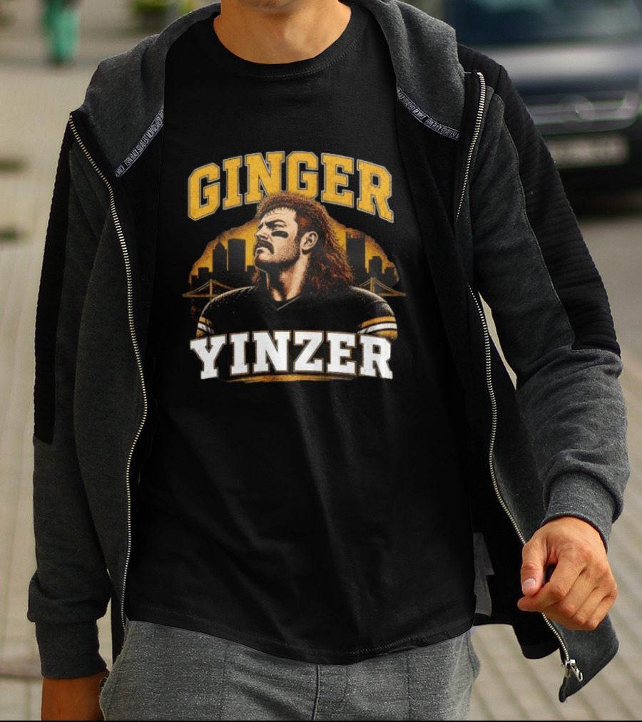Ginger Yinzer Gennings Dunker Pittsburgh Steelers Football 2026 T-Shirt