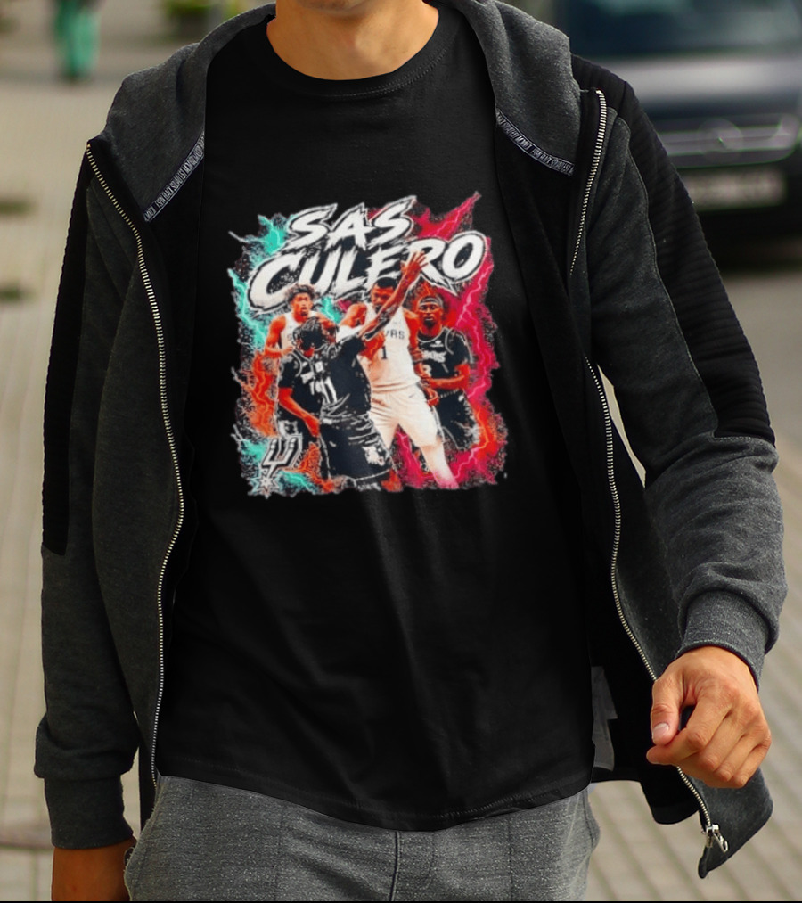 SAS Culero Spurs Flagrant Foul Elbow Action T-Shirt