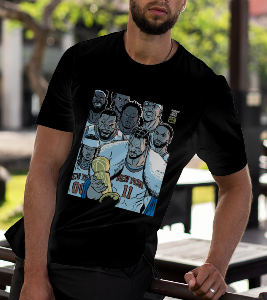 New York Knicks Invincible Champions NBA Basketball Team T-Shirt