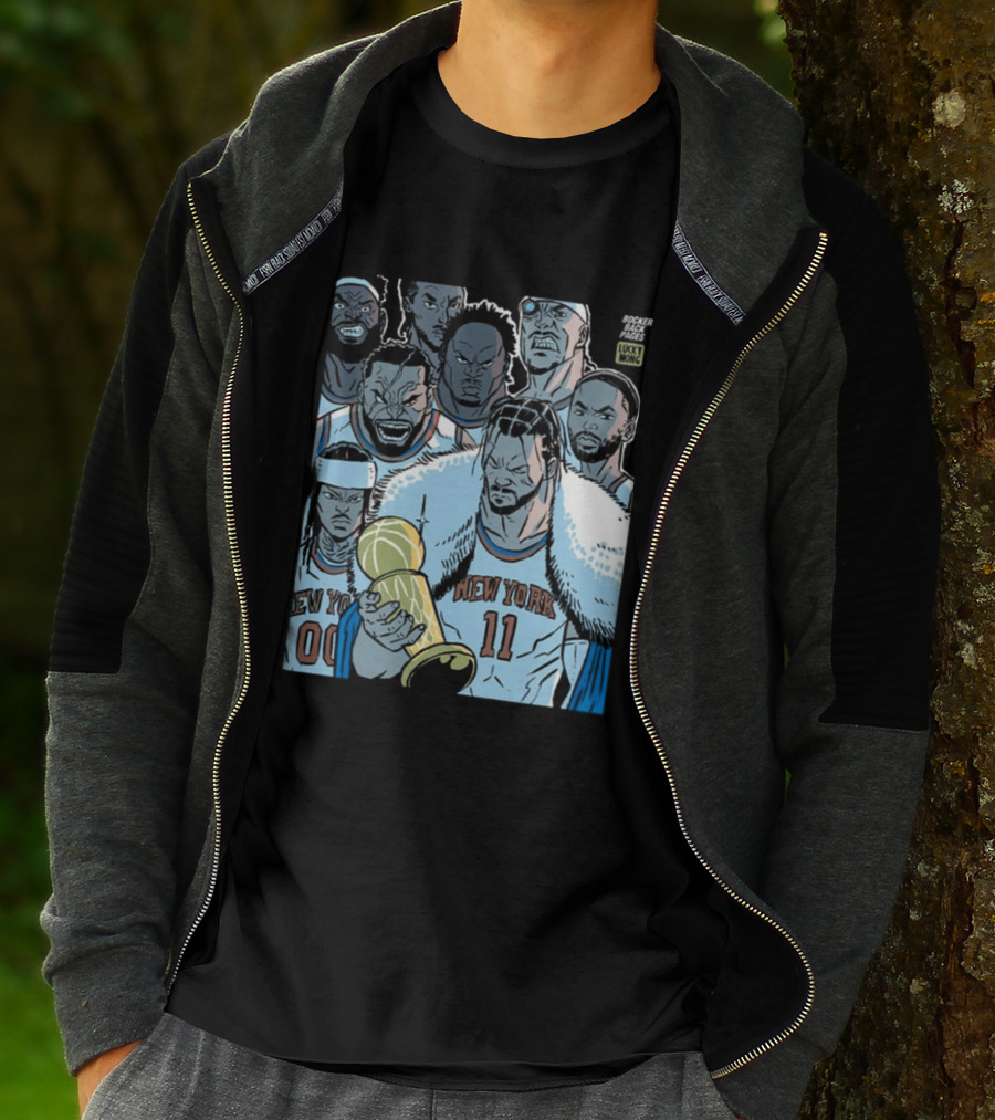 New York Knicks Invincible Champions NBA Basketball Team T-Shirt