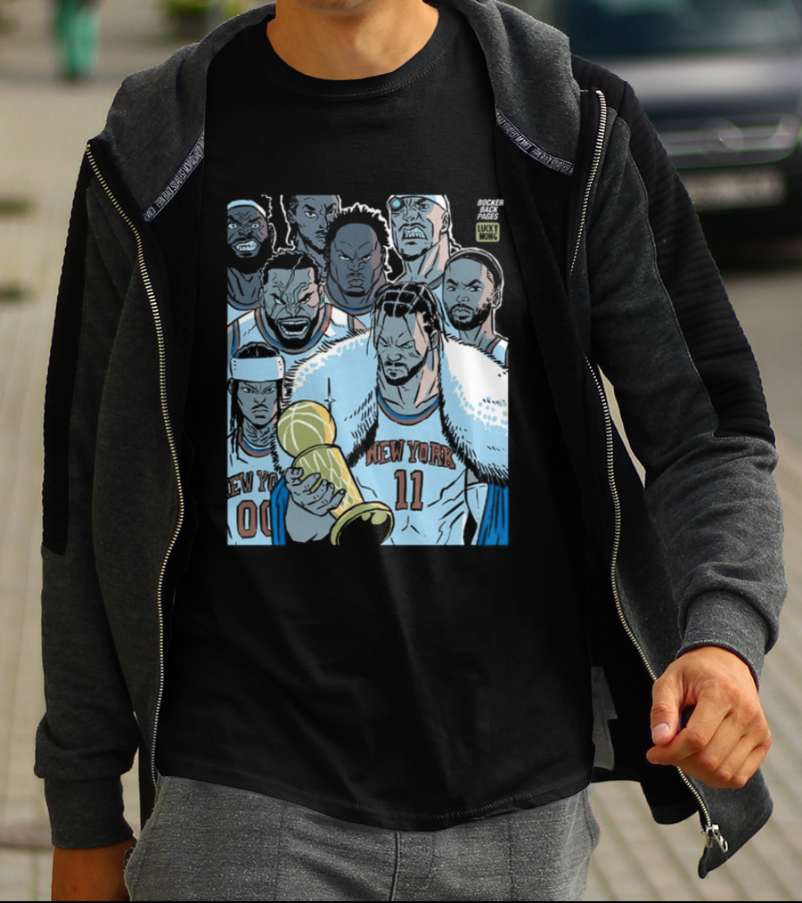 New York Knicks Invincible Champions NBA Basketball Team T-Shirt