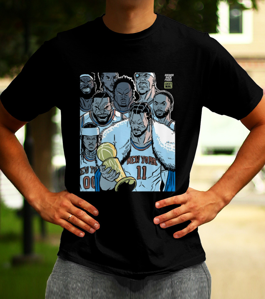 New York Knicks Invincible Champions NBA Basketball Team T-Shirt