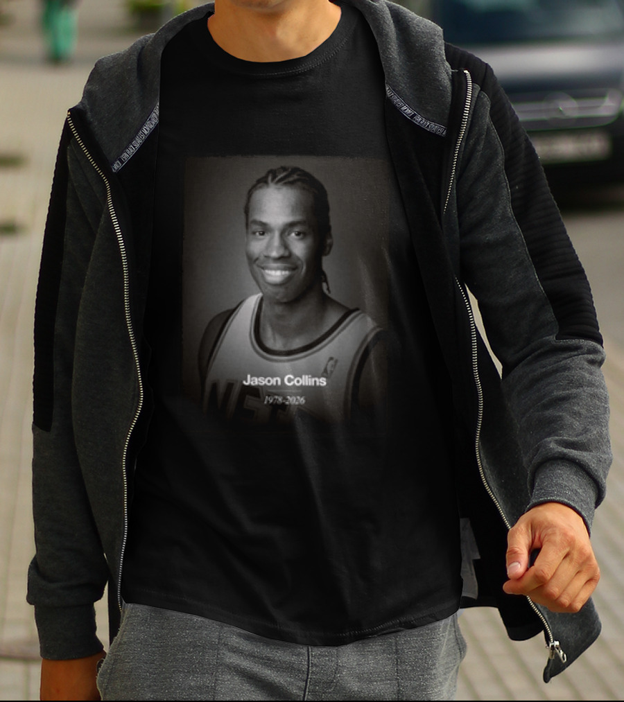 Jason Collins 1978 2026 Nets Basketball Player T-Shirt