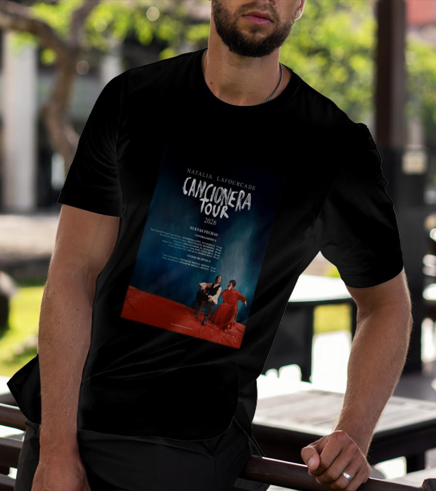 Natalia Lafourcade 2026 Cancionera Tour Nueva Fechas Centroamérica Ciudad De México T-Shirt