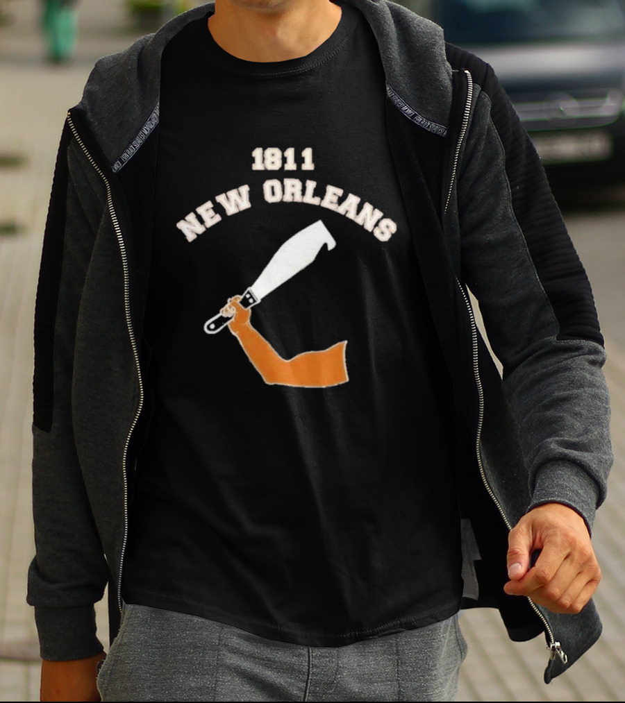1811 New Orleans Uprising Machete T-Shirt