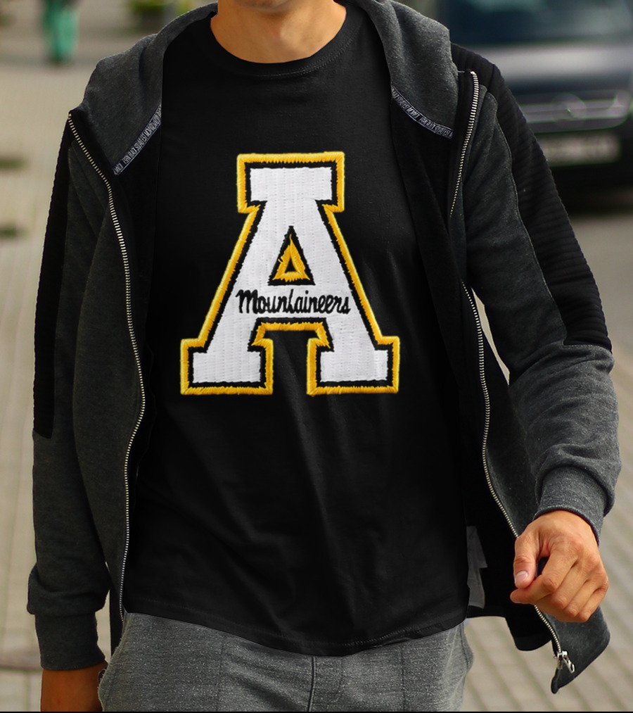 App State Mountaineers Trucker Hat Embroidered Patch 2026 Corduroy T-Shirt