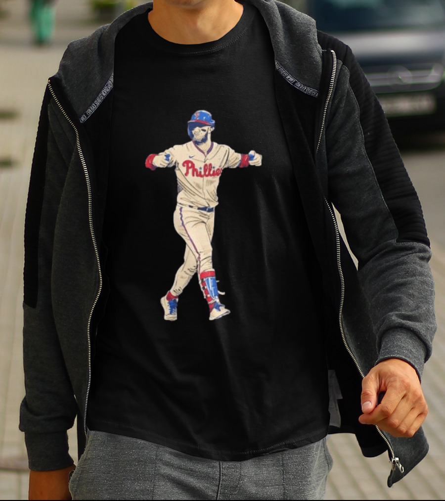 Bryson Stott Philadelphia Phillies Baseball Celebration Grand Slam Victory T-Shirt
