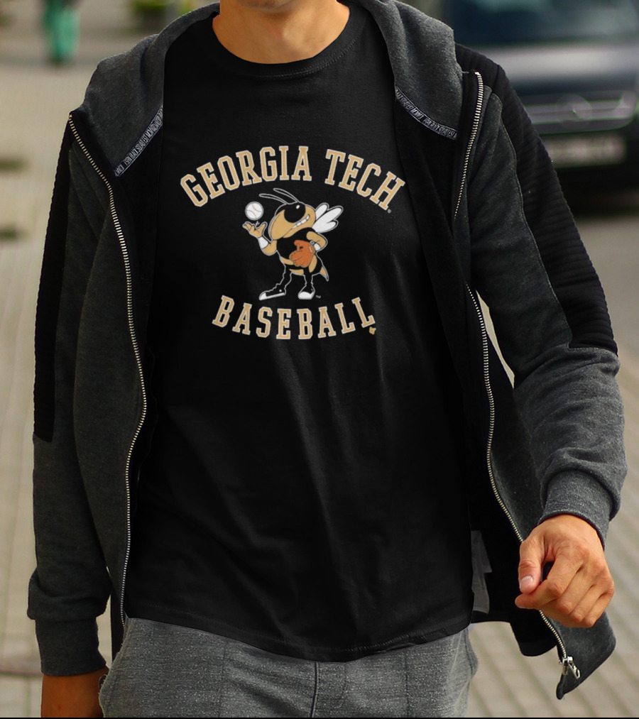 Georgia Tech Baseball Buzz Yellow Jacket T-Shirt