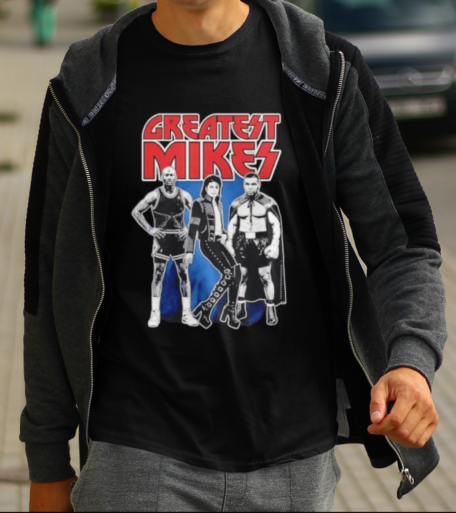 Greatest Mikes Jordan Jackson Tyson American Metal Legends T-Shirt