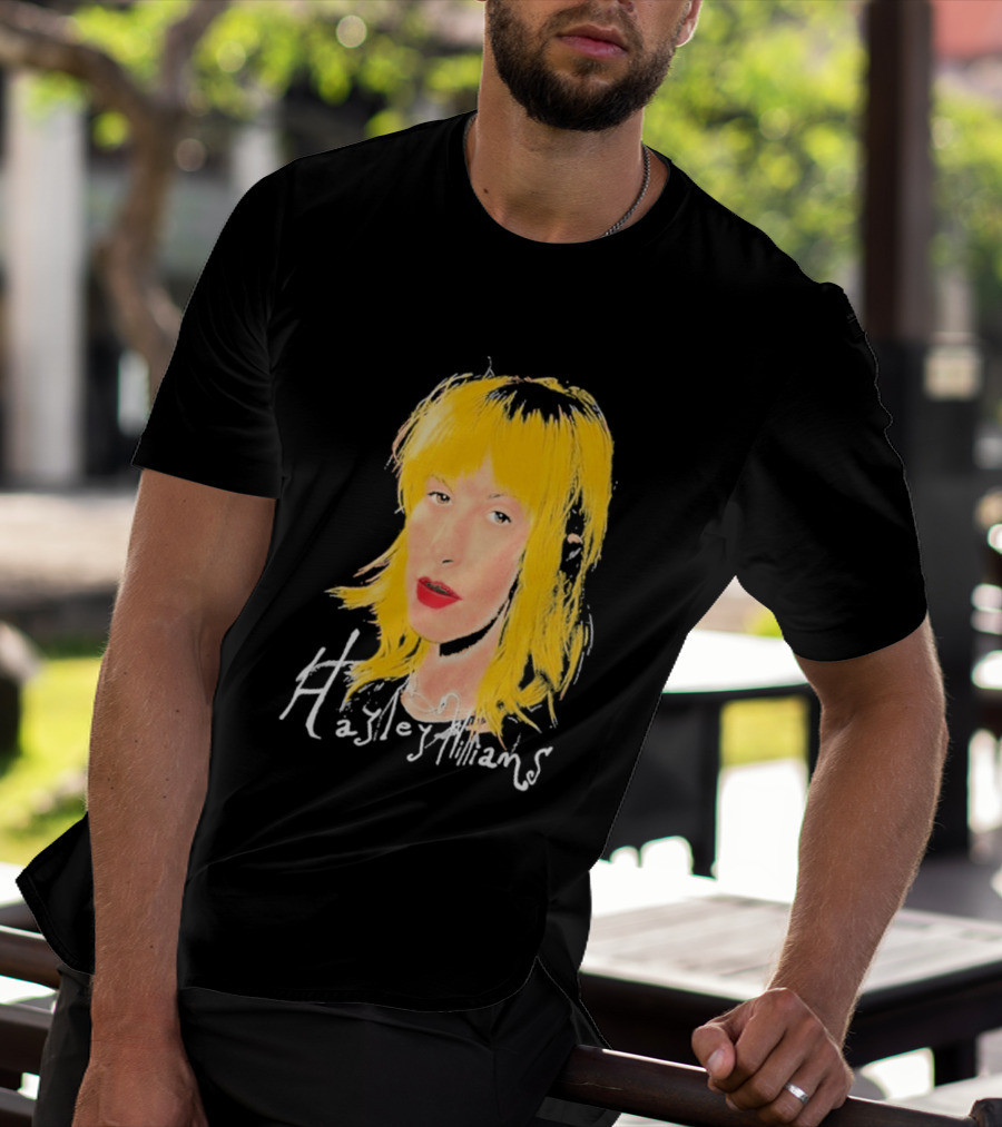 Hayley Williams 2026 Blonde Hair Red Lips T-Shirt