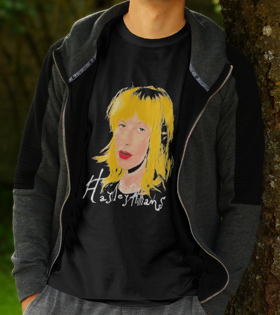 Hayley Williams 2026 Blonde Hair Red Lips T-Shirt