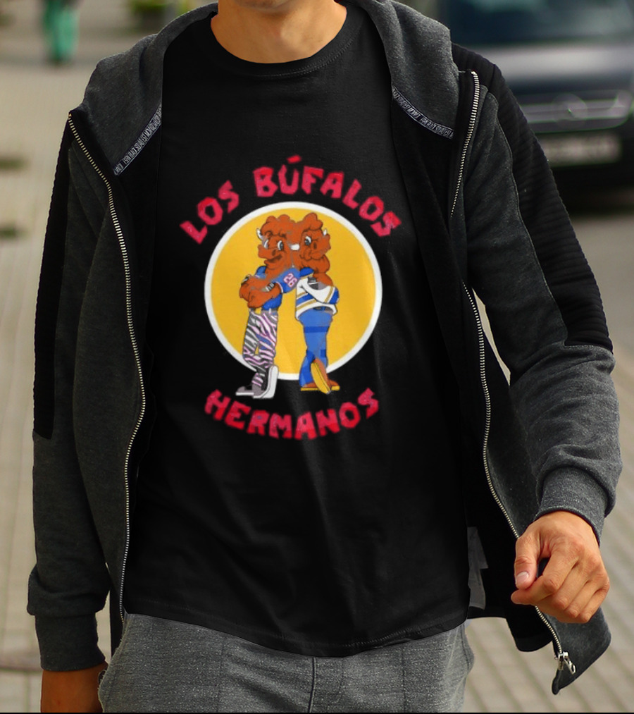 Los Búfalos Hermanos Buffalo Sports Team T-Shirt