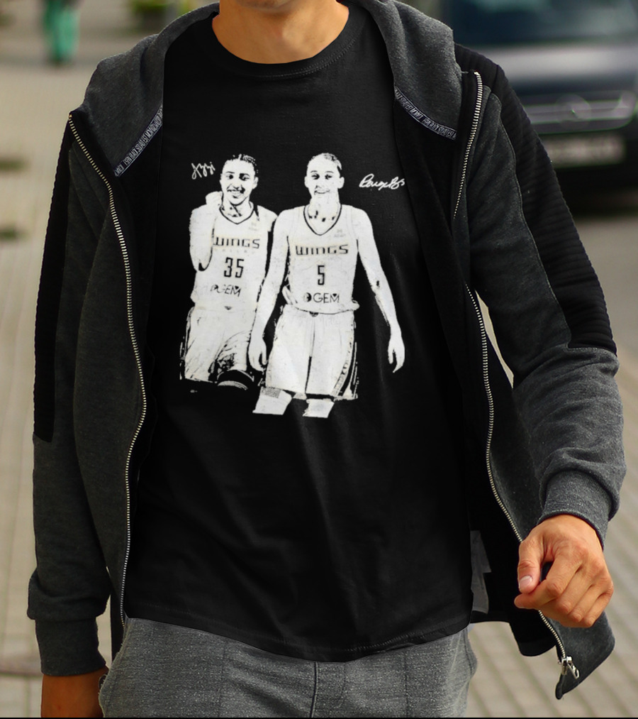 Azzi Fudd Paige Bueckers Basketball Number 35 5 WNBA T-Shirt