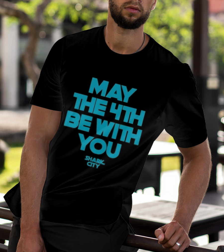 San Jose Sharks May The 4th Be With You Star Wars T-Shirt