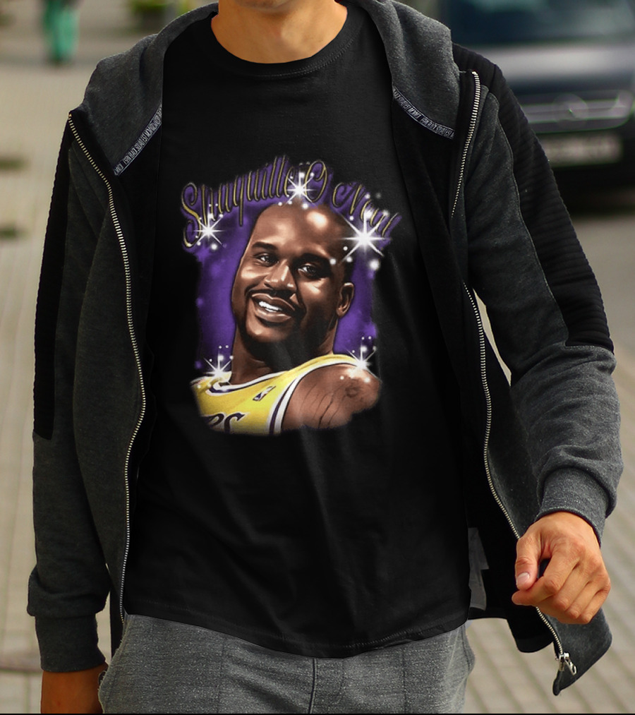 Shaquille O'Neal Los Angeles Lakers Number 34 Twinkle T-Shirt