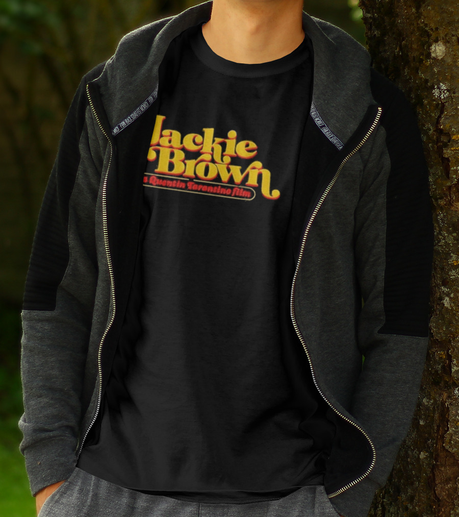 Jackie Brown Quentin Tarantino Film Title T-Shirt