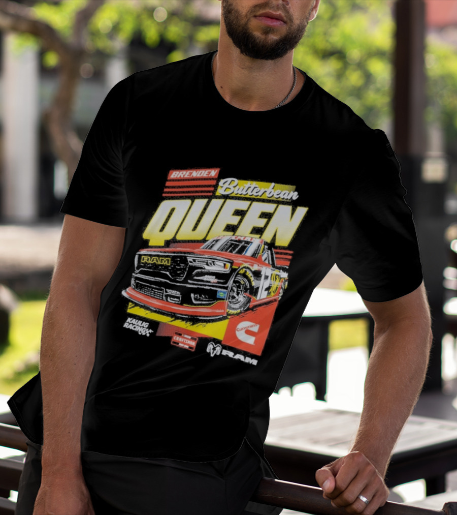 Brenden Butterbean Queen Kaulig Racing Cummins Cottonelle NASCAR Car T-Shirt