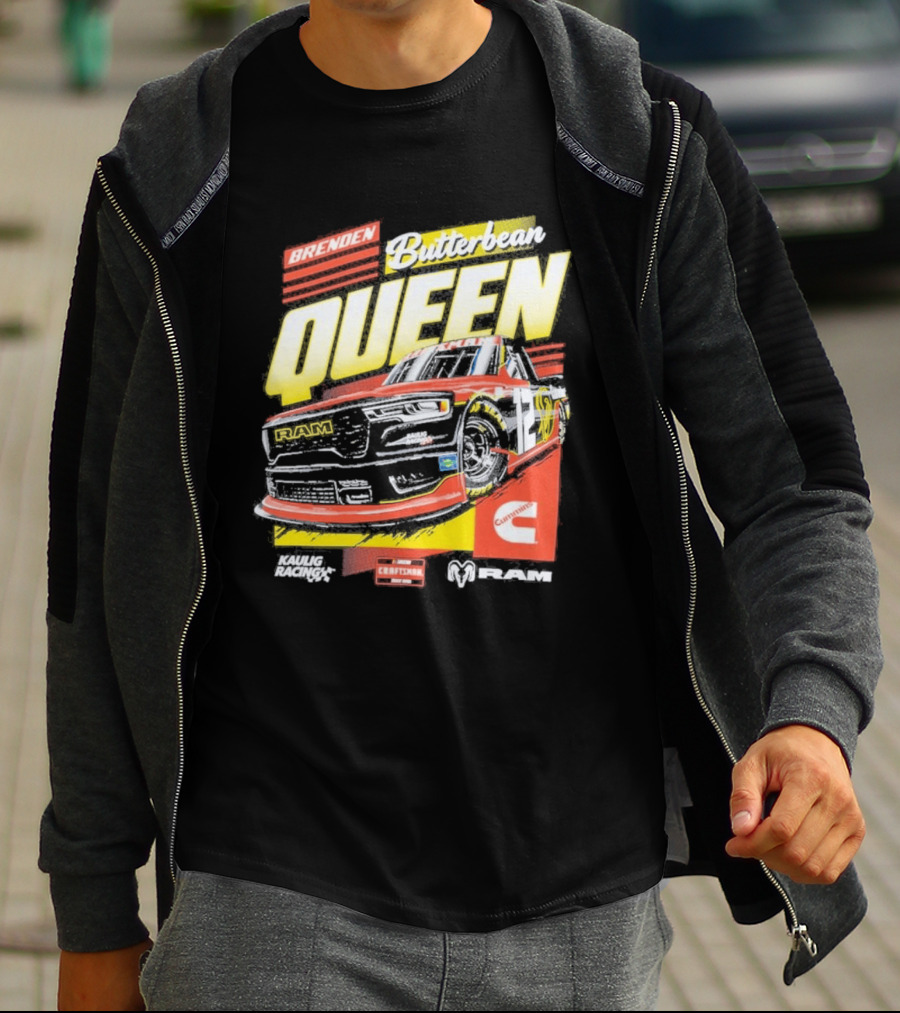 Brenden Butterbean Queen Kaulig Racing Cummins Cottonelle NASCAR Car T-Shirt