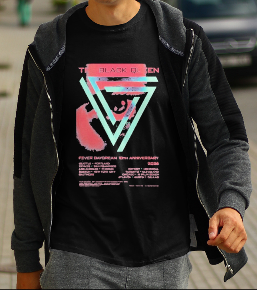 The Black Queen Fever Daydream 10th Anniversary 2026 T-Shirt