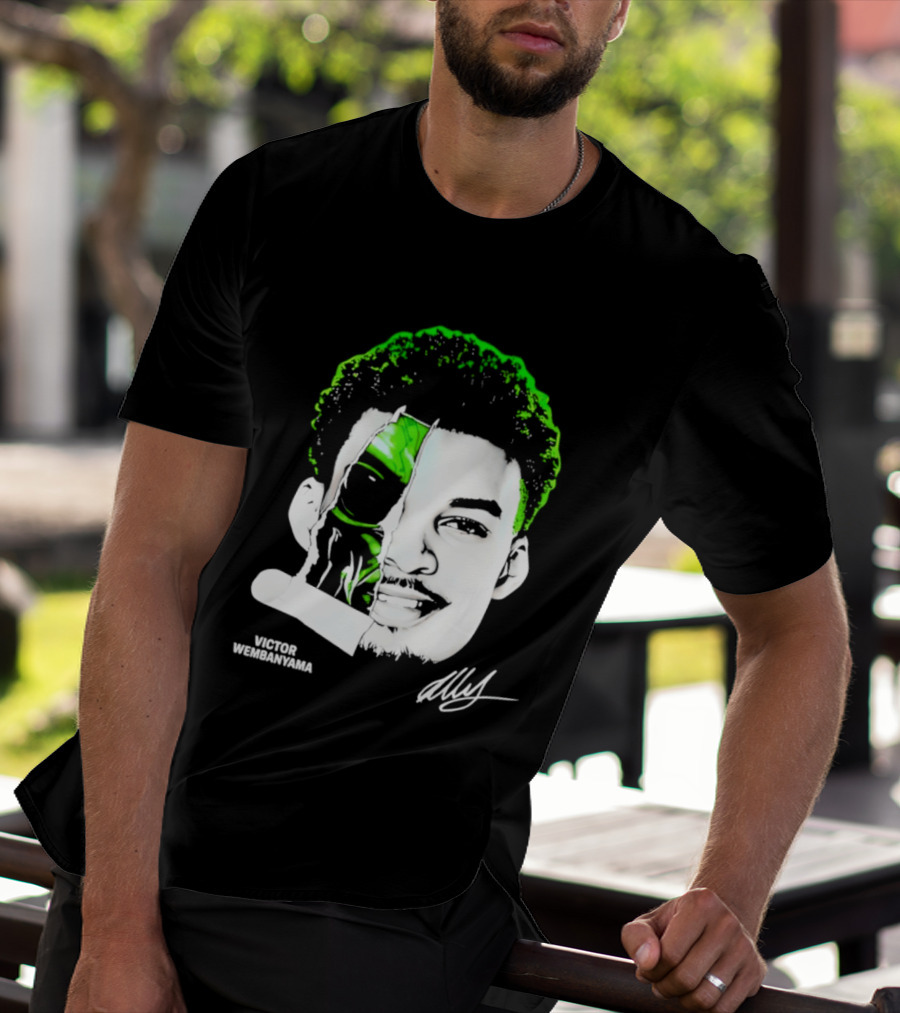Victor Wembanyama Alien San Antonio Spurs NBA Basketball T-Shirt