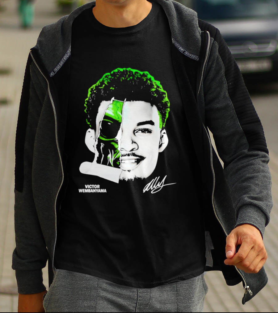 Victor Wembanyama Alien San Antonio Spurs NBA Basketball T-Shirt