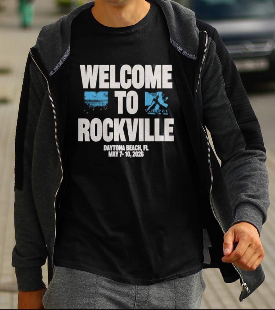 Welcome To Rockville Daytona Beach FL May 7 10 2026 T-Shirt
