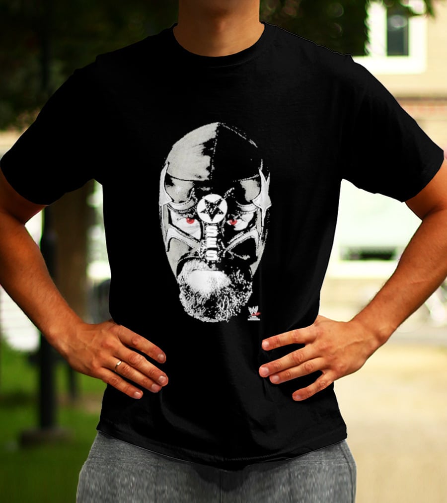 WWE CM Punk Mask Way Of Life Face Paint T-Shirt