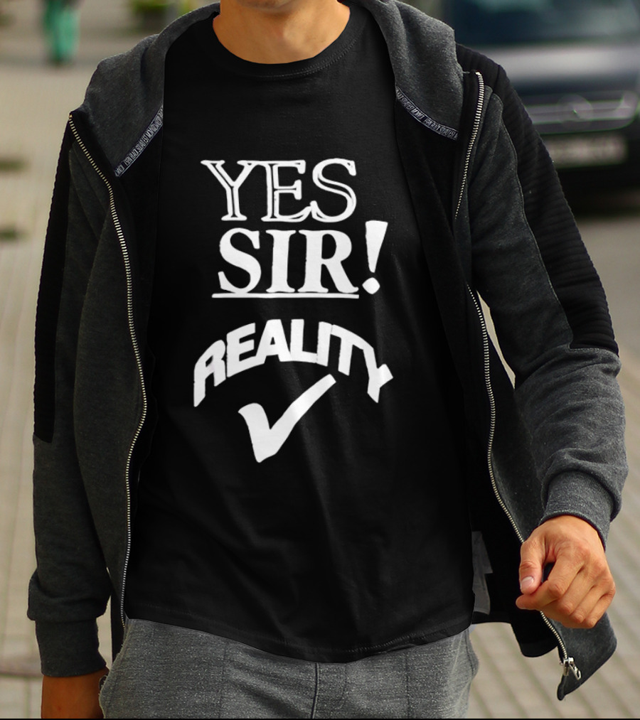 Yes Sir Reality Roddy Piper Checkmark T-Shirt