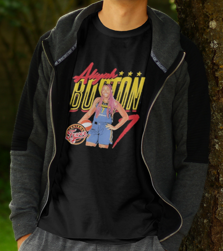 Aliyah Boston 7 Fever WNBA Basketball Star T-Shirt