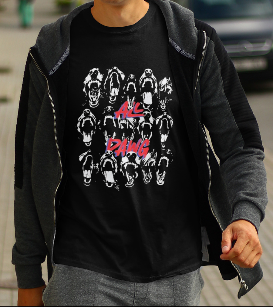 ALC Dawg Scary Dog Daniss Jenkins All Dawg T-Shirt