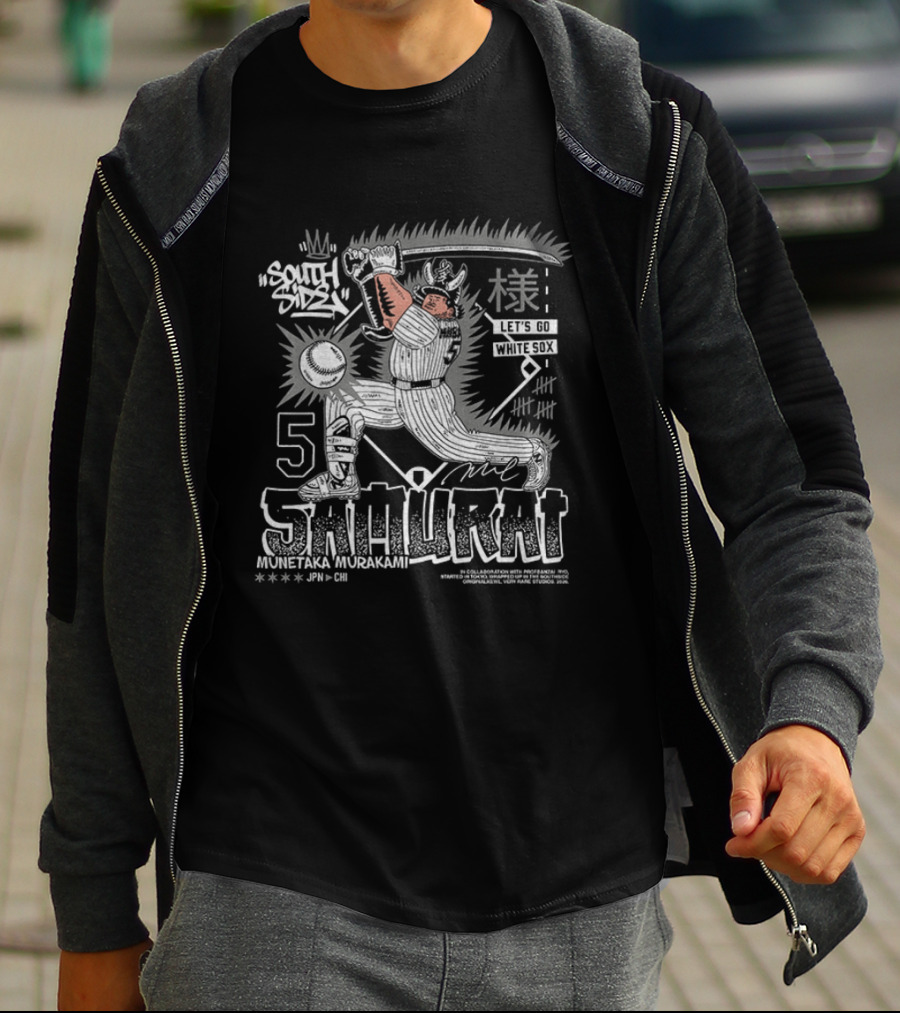 Samurai 55 Munetaka Murakami Kami Sama Slugger Chicago White Sox Baseball 2026 T-Shirt
